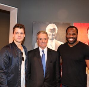 Michael Mealor Instagram - Happy 40th Anniversary to the legend @ericbraedengudegast! Happy we all could celebrate you and your iconic work as “Victor Newman!” You have changed the game!