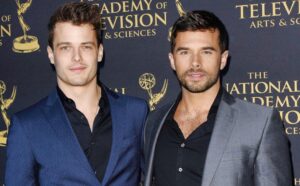 Michael Mealor Instagram - Starsky and Hutch at it again #daytimeemmys