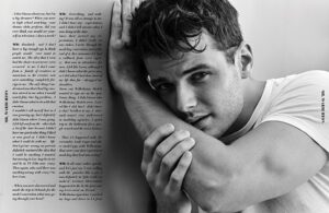 Michael Mealor Instagram - Young and Grateful. Big thanks to @mrwarburtonmagazine for the feature interview in the new issue! Go check it out now on their website! Link in story. 📸: @stewartshining