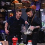 Michael Voltaggio Instagram - 🚨 Beat Bobby Flay Holiday Showdown 🦃 Premiering @foodnetwork Tuesday, November 7th at 9pm- “Turkey Day Traditions” – THANKSGIVING EPISODE @katieleebiegel cracks the wishbone with Turkey Day classics and makes this holiday reunion a surprise family affair. @superchef_23 , @bryanvoltaggio and Michael Voltaggio attempt to squash @bobbyflay by leveling the playing field with a new turkey tradition.