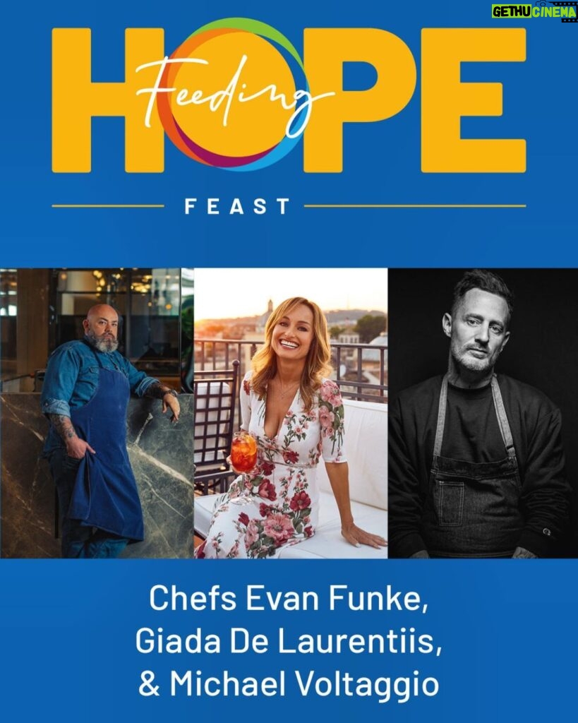 Michael Voltaggio Instagram - we’re going to be cooking with our @wckitchen family at their inaugural Feeding Hope Feast. Join us on Nov. 7 to celebrate the power of food and community! Get your tickets at https://wck.org/events/feeding-hope-la