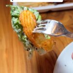 Michael Voltaggio Instagram - When you see Caesar salad on a menu, you don’t expect much. It’s a classic no doubt, but when I read “parmesan churros” I knew I was in a for a treat 🤯 Need a bag of these ASAP! Only at Retro by Voltaggio inside @mandalaybay 🥗🧀 Mandalay Bay Las Vegas