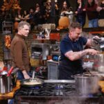 Michael Voltaggio Instagram - 🚨 Beat Bobby Flay Holiday Showdown 🦃 Premiering @foodnetwork Tuesday, November 7th at 9pm- “Turkey Day Traditions” – THANKSGIVING EPISODE @katieleebiegel cracks the wishbone with Turkey Day classics and makes this holiday reunion a surprise family affair. @superchef_23 , @bryanvoltaggio and Michael Voltaggio attempt to squash @bobbyflay by leveling the playing field with a new turkey tradition.