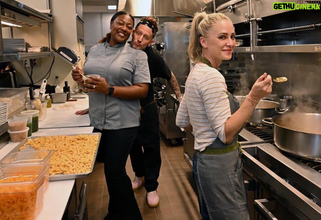 Michael Voltaggio Instagram - last night we cooked with friends and family for friends and family @nycwff Hard Rock Hotel NYC