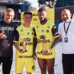 Michel Bastos Instagram - 3º lugar no @mikasaopen LEGENDS!! Parabéns a todos os organizadores desse evento maravilhoso! @giba.diniz @decopestana @granadofutevolei @riplaysports e @dinelsonlima obrigado pelo convite! Estaremos juntos nos próximos 🏆👏🏾. Obs: agradecer mais uma vez ao meu parceiro @vilsinhoftv Obrigado irmão🙏🏾.