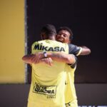 Michel Bastos Instagram - 3º lugar no @mikasaopen LEGENDS!! Parabéns a todos os organizadores desse evento maravilhoso! @giba.diniz @decopestana @granadofutevolei @riplaysports e @dinelsonlima obrigado pelo convite! Estaremos juntos nos próximos 🏆👏🏾. Obs: agradecer mais uma vez ao meu parceiro @vilsinhoftv Obrigado irmão🙏🏾.