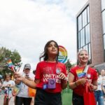 Michelle Obama Instagram – Loved seeing our @ObamaFoundation staff, their families, and folks around my hometown come together for Chicago’s Pride Parade! It’s always such a fun and joyful celebration of the LGBTQ+ community—and a powerful reminder of the progress that’s possible when we come together. Chicago, Illinois