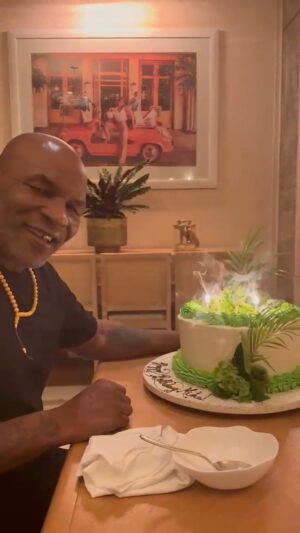 Mike Tyson Instagram - "Make a wish"