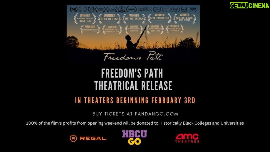 Mike Tyson Instagram - “Celebrate Black History Month by experiencing the powerful story of Freedom's Path in theaters. 100% of the profits from the film's opening weekend will be donated to Historically Black Colleges and Universities.”