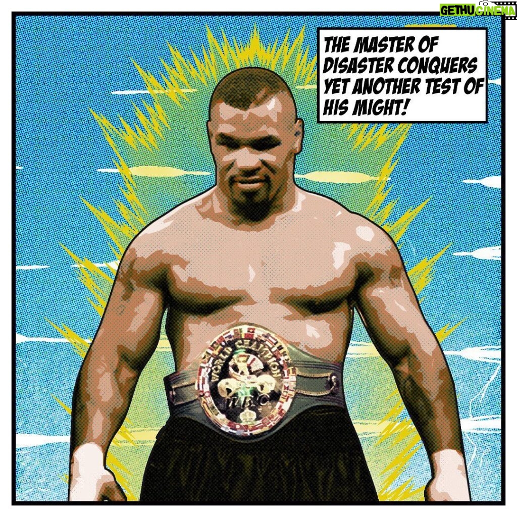 Mike Tyson Instagram - All new Comic collection starring the Master of Disaster out now.