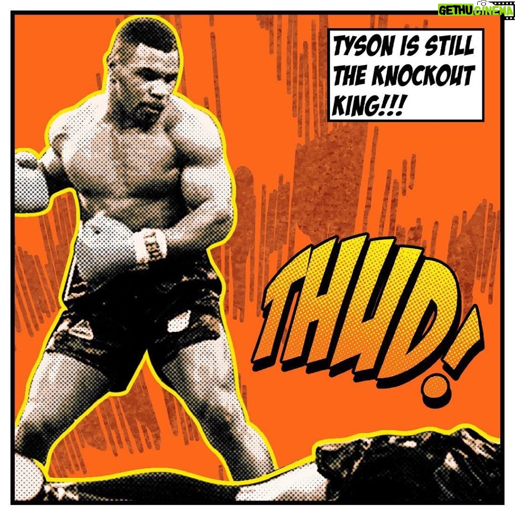 Mike Tyson Instagram - The Knockout King of the Ring. All new Comic Collection available now.