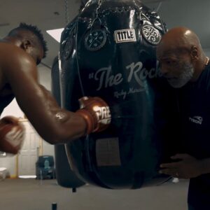 Mike Tyson Instagram - “It’s an honor to be a part of your journey, my brother @francisngannou.  Preparation and training to shock the world.” #FuryNgannou #RiyadhSeason