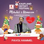 Milan Zimnýkoval Instagram - 🌟Povedzte aj svojim kamarátom o našom mikulášskom galavečeri, ktorý bude plný hviezd!🌟 Hudobný program 🎄Vianočná nádej Premiéra vianočnej pesničky 🎶Dobro v nás, ktorú si pre nás pripravil Miro Jaroš a Veronika Hatala Vianočný koncert 🎤IMT Smile a Kaliho Na deti sa teší 🎅🏼Mikuláš a všetci interpreti, ktorí pripravili úžasný festivalový galavečer. Nezabudnite, už ✨6.12. od 17.00 hod. na TURBO TV alebo na detskyfest.sk. Mikuláša aj tento rok prináša s veľkým úsmevom a zadarmo Kaufland.