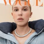 Millie Bobby Brown Instagram - @VogueHongKong Photographer: @PaolaKudacki Fashion Director: @S.e.a.n.K Producer: @AlexeyG @AGPNYC Stylist: @AnyaZiourova Makeup Artist: @Misha212 Hair Stylist: @Tinadidit Manicurist: @HoneyNailz Set Designer: @Thajhb Casting: @JillDemling #CreativeCastingAgency