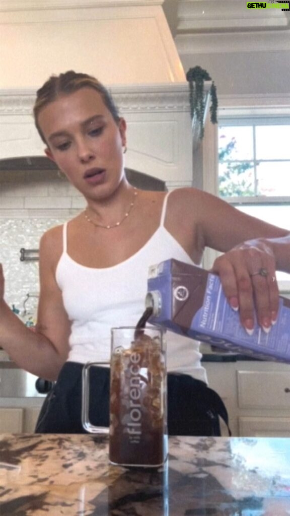 Millie Bobby Brown Instagram - make my morning coffee with me! ☕💟