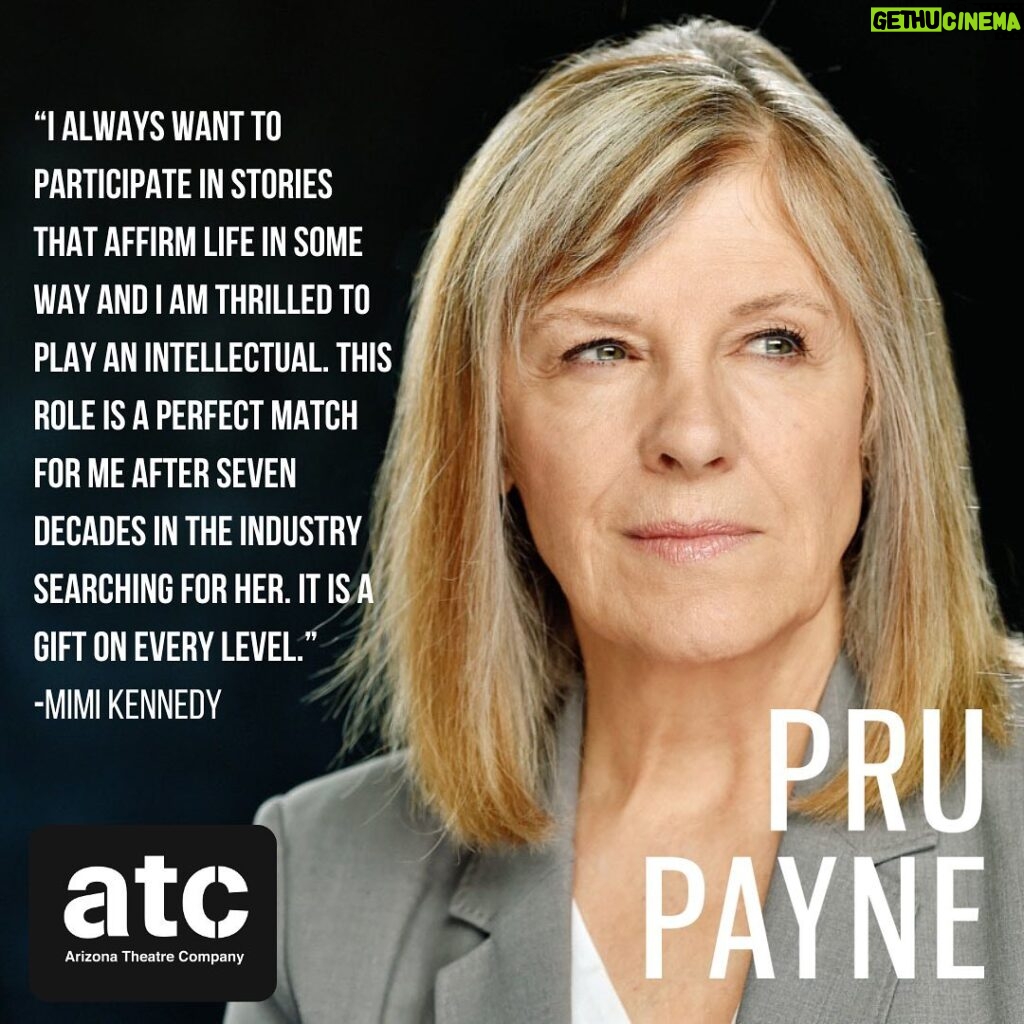 Mimi Kennedy Instagram - Mimi as Steven Drukman's Pru Payne is a match made in heaven. Rehearsals for Pru Payne start in two short weeks and we can hardly contain our excitement. Make sure to grab tickets to see @MimiKennedyLA as Pru Payne this March! Visit the link in our bio for tickets now.