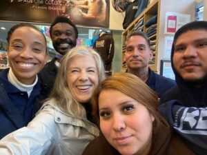 Mimi Kennedy Instagram - Visited #HomeboyIndustries on Tuesday - What a sure cure for election season nerves! Joy, Hope, Recovery, Humor- Thanks Osvaldo! 

Check ‘em out- @homeboyindustries 
Homeboyindustries.org