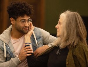 Mimi Kennedy Instagram - Tonight is OPENING NIGHT for the World Premiere of #PruPayne 
Here are some shots from our early rehearsal days. 
Make sure to follow @arizonatheatre today their account will be taken over by @gregmaraio showing some behind the scenes and answering questions.