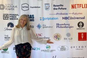 Mimi Kennedy Instagram - Photos from yesterday’s panel at 
@hollywoodclimatesummit 

This Intergenerational intersectional conference showed many ways to change. I was so happy to be on this panel. Deeply provocative comments and explorations. 

I feel less alone in hoping to, and trying to, bring deeper awareness into the stories Hollywood tells-comedy or drama. We need it. AND we'll be held accountable for what we put into peoples heads, l've no doubt. Let's make art matter when it costs as much as what we do for tv and film does.

 2.
Me & Stephanie Hsu- Her intellect & wisdom shining as bright as her career. What a gift.

3.
Me & Rebecca Jim. She is the Tar Creekkeeper as well as the Executive Director and co-founder LEAD Agency. 

4.
IMAGE DISTRIBUTED FOR HOLLYWOOD CLIMATE SUMMIT - 
📸: Mark Von Holden
(L-R)
Marina Kim, Pooja Tilvawala, Genesis Butler, Loren Waters, Mimi Kennedy, Rebecca Jim, Stephanie Hsu, and Roena Koenig attend the Fourth Annual Hollywood Climate Summit at the Samuel Goldwyn Theatre on Friday, June 23, 2023 in Beverly Hills, Calif.

#climateactivism is #intergenerational
#hollywoodclimatesummit

@hollywdhealth 
@cogenerate_ 
@caringacrossgen across generations 

@r_s_greene