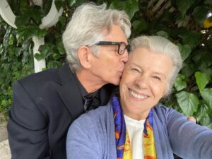 Mimi Kennedy Instagram - The one and only @ericrobertsactor & me acting together- finally!