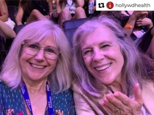 Mimi Kennedy Instagram - Repost from @hollywdhealth
•
It’s @mimikennedyla and @folbkate ! Come to our panel on aging and caregiving and end of life on Sunday!