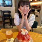 Mio Yuki Instagram - 夏といえば？🤭 #ビール #かき氷 #🍺 #🍧