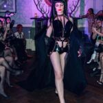 Miriam Veil Instagram - So thrilled to be walking again for @clubvanitas this Friday for another amazing fashion show!✨ Here’s a little throwback to the last @clubvanitas for @jivomir.domoustchiev and his amazing team 🖤 See you all there!💋 📸 @aris_akritidis London, United Kingdom