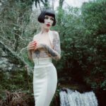 Miriam Veil Instagram – Me for @ikonostas_coutureforpleasure 🕊