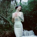 Miriam Veil Instagram – Me for @ikonostas_coutureforpleasure 🕊