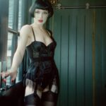 Miriam Veil Instagram – Cornish Adventures wearing @playfulpromises @bettiepagelingerie #35mm #miriamveil 💋 Cornwall,England