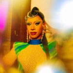 Miss Abby OMG Instagram - We don’t come to play around honey. 🐝 Feeling my ultimate Brazilian high class look in my night out. 💚🇧🇷💛 Photo: @rachelecclestone @3xnyx Hair: @wigsbysire Outfit: @the_drag_room Lashes: @gayamua Lips: @cursedcosmetics_ Face: @benefitnetherlands @kryolanofficial #missabbyomg #hostedbyabby #brazilianqueen #yellowgreenblue #brazilian #dragqueen #drag #dragmakeup #dragexcellence Club NYX