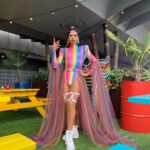 Miss Abby OMG Instagram - Happy Pride Bitches!!!🌈✨👏🏽 I wanna thank @sabinestaartjes for this iconic pride outfit! You really touched my fantasy bone and helped me create my final fantasy pride lewk. Obrigadoww🦄👏🏽 Hair by the icon: @jason_verwey Shoes: @footlockereu @buffaloshoes #pride #happy #dragqueen #missabbyomg #abbyomg Pride Amsterdam