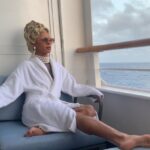 Miss Abby OMG Instagram - Living in the moment means letting go of the past and not waiting for the future. It means living your life consciously, aware that each moment you breathe is a gift.💙 @spartacus_cruise we can’t wait for next year’s cruise with my beautiful fiancé @itsyourik !!!😍 Calvi, Haute-Corse