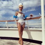 Miss Abby OMG Instagram - It’s giving sailor who’re ⚓️🛳️ @spartacus_cruise The beginning of a sea journey✨ Outfit: @shinedaddyshine Glasses: @kaptenandson Pic: @itsyourik #sailor #whore #missabbyomg #cruise #gaycruise #spartacus #spartacuscruise #drag #dragqueen #white #blue Port of Marseille