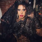 Miss Abby OMG Instagram - AbbyUnholyBride🖤💒 I spent so long in the darkness.. i’d almost forgotten how beautiful DRAG is. Drag is art. Drag is Love. Drag is light and darkness all together. Drag is everything!🖤👏🏽 Unholy outfit: @shinedaddyshine Dress: @studio.hiem Pic: @locoliske #drag #darkbride #unholy #missabbyomg #corset #jesus #dragqueen #abbyomg #neppaneppawijf #dragraceholland DARK WORLD