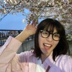 Miyu Kitamuki Instagram - 散り始めた桜も良きでした🌸