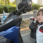 Miyu Kitamuki Instagram – バイクのニュースさんのお仕事でした！

色々なバイクに乗れて楽しい🙇‍♀️
#YAMAHA
#xforce 
#クシタニ
#バイクのニュース