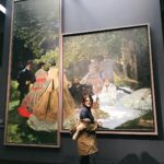 Molly Tarlov Instagram – She’s a full-on Monet. From far away, it’s OK, but up close, it’s a big old mess. Musée d’Orsay