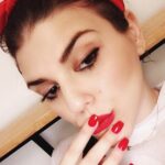 Molly Tarlov Instagram - Clearly tryna open my root chakra lately 💄🌹🍒🎈❤️📌📍🛑