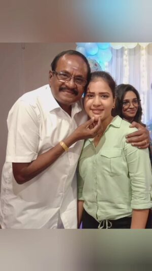 Monisha Vijay Instagram - Miss you so much Appa🥺❤️ you were a great inspiration for me during all my ups and downs..I never expected this would happen 😔 you were a great father and a mentor..you appreciate me multiple times for each and every scene. I will definitely miss all your jokes and laugh in the set🥺i don't know why you left us so soon🥺 it is an unexpected loss to me and our team 🥺you will always remain in our hearts and I'm grateful to you for my lifetime 💗 rest in peace appa...your soul would have left the earth, but the name you gained in your lifetime will remain in everyone's heart. Love you so much dad ❤️

#ethirneechalserial #ethirneechalsuntv #rip #adhigunasekaran #marimuthu #ripmarimuthu #ags #agsrip #ethirneechalactor #ethirneechalmarimuthu #marimuthurip 
@suntv @marimuthu.official