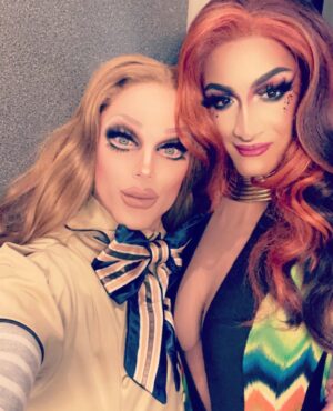 Morgan McMichaels Instagram - Having some fun as @meetm3gan at Showgirls @mickysweho with some fabulous drag superstars including Our Scottish winner of @dragraceukbbc @lawrencechaney , @kalistastage & the political powerhouse @athena_sinclair1 !!!