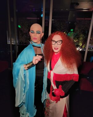 Morgan McMichaels Instagram - One last little photo dump of our @ahsfx SHOWGIRLS HORROR STORIES NIGHT @mickysweho !  I’m so excited for our next theme night on the 26th of September! Hope you can all stop by and see what we have lined up for you !! 

What theme night do ya wanna see at @mickysweho ShowGirls In the future ?