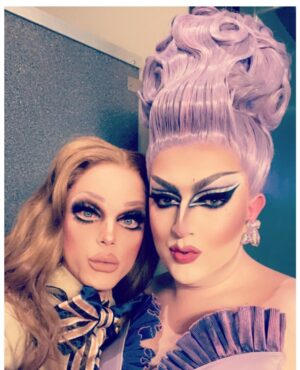 Morgan McMichaels Instagram - Having some fun as @meetm3gan at Showgirls @mickysweho with some fabulous drag superstars including Our Scottish winner of @dragraceukbbc @lawrencechaney , @kalistastage & the political powerhouse @athena_sinclair1 !!!