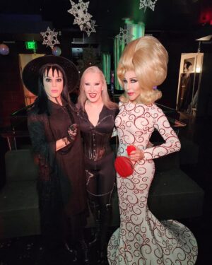 Morgan McMichaels Instagram - @timburton night Done family style at @mickysweho !!! The girls really turned it out and paid such homage to the dark director !!! @chadmichaelsallstar @scottdollylevi @bigdeelish @azaleamcmichaels.official and more !!! Come see our next theme night on Jan 30th … MARVEL VS DC !!!