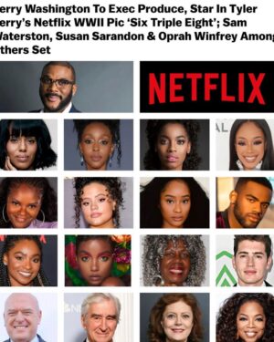 Moriah Brown Instagram - This untold story of an all black womens battalion during ww2 is so important to know✨Thank you to the @6888ww2 for your service and Thank you to @kimcolemancasting x @tylerperry @netflix