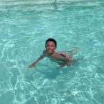 Mylo Uschold Instagram - Mime in the pool #funnykids #kidsofinstagram