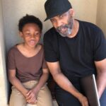Mylo Uschold Instagram - How ironic! The same day the trailer comes out, @mylothekid and I are on the same exact same Stage (Stage16) filming something else! Also Denzel told me and Mylo that his son filmed his first movie on the same stage. Weird #denzelwashington #actors #filmmakers @officialdenzelwashingtton @denzelwashington.official Los Angeles, California