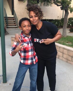 Mylo Uschold Instagram - Working with @kimfieldsofficial my dads old crush when he was younger lol! Thank you again @pagekennedy @_timothykennedy @poteetfilms @_sailorgoon_