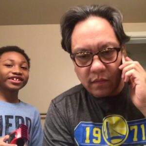 Mylo Uschold Instagram - #Quarantine #haircut #barber #kidbarber #kidstar #buzzcut #viral #share