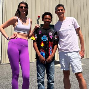 Mylo Uschold Instagram - Just got the chance to hangout with my cousin Marshawn! He was in town for a couple of days. Also got the chance to take a picture with the hosts of Lego Masters! #mylouschold